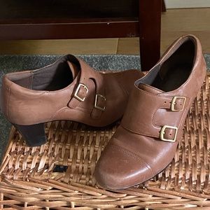 Clark’s leather ankle booties